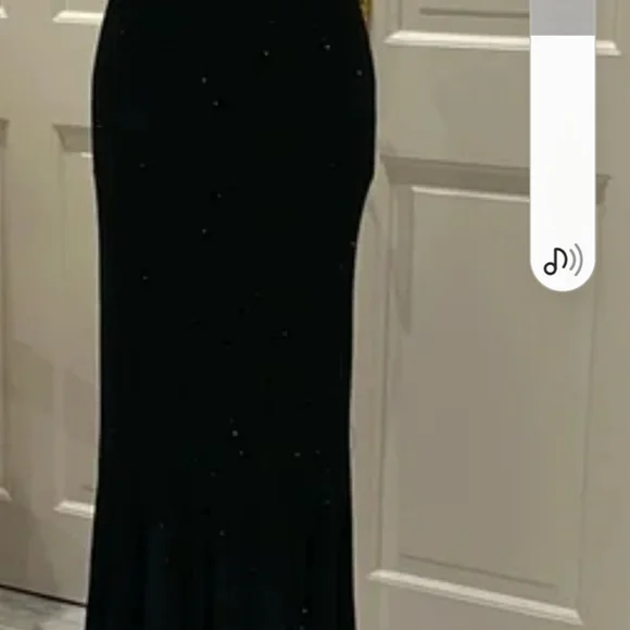 Jessica McClintock Strapless Long Sparkling Mermaid like Evening Gown - Picture 6 of 10